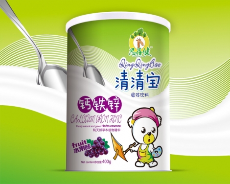 思蓓健鈣鐵鋅清清寶