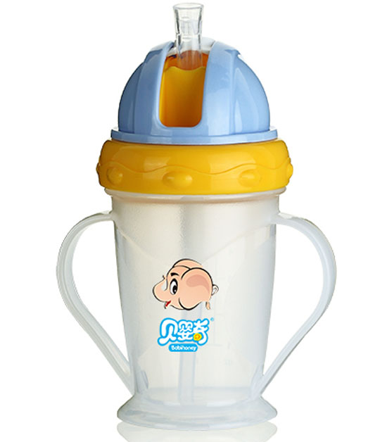 貝嬰奇雙耳自動(dòng)學(xué)飲水杯Y333
