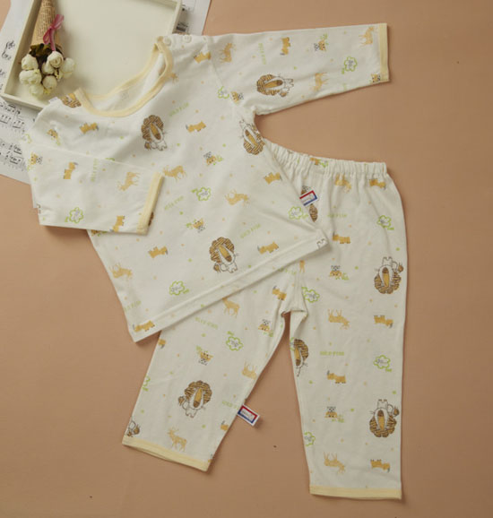 金色小魚精棉單面動物樂園肩開套