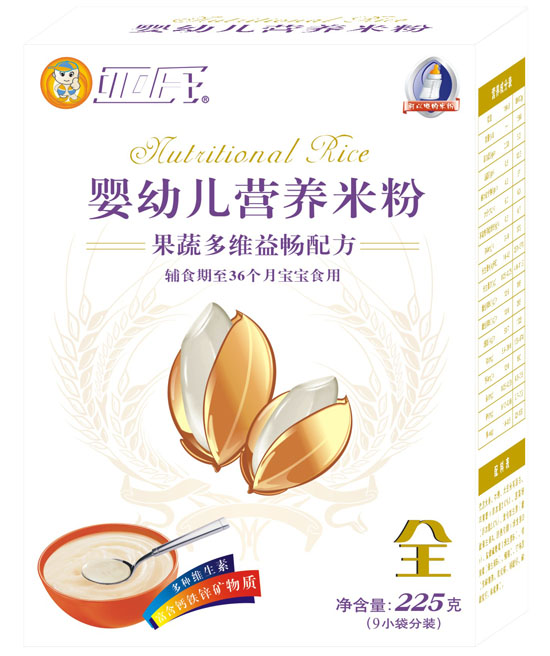 亞氏果蔬多維益暢yingye米粉盒裝