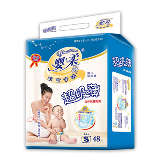 寶寶專家超級薄嬰兒紙尿褲S碼48片