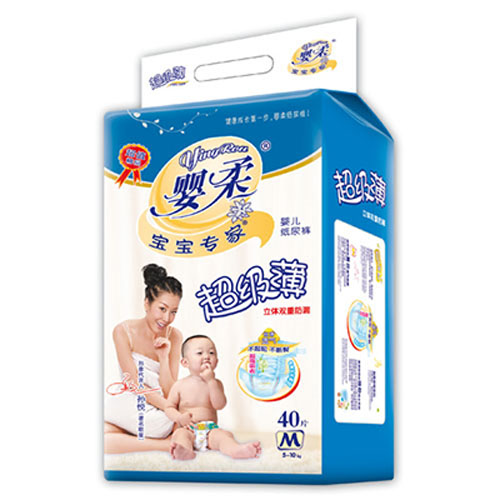 寶寶專(zhuān)家超級(jí)薄嬰兒紙尿褲M碼40片