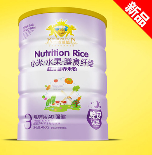 復(fù)件金盾愛(ài)嬰小米水果膳食纖維胚芽營(yíng)養(yǎng)米粉(聽)