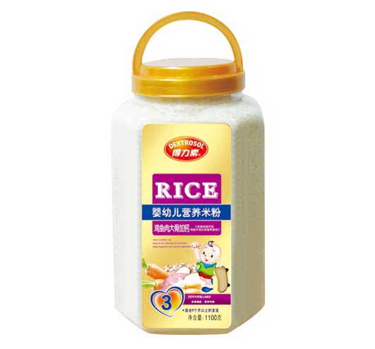 得力素雞魚肉大骨加鈣嬰幼兒營養(yǎng)米粉