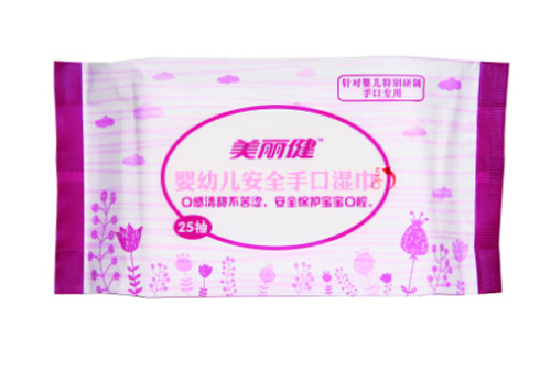 美麗健yingye濕巾25片裝