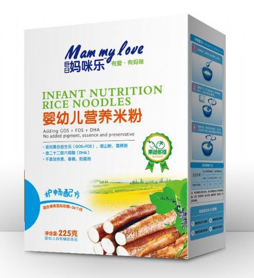 巨日媽咪樂嬰幼兒護(hù)暢配方營養(yǎng)米粉(盒裝)