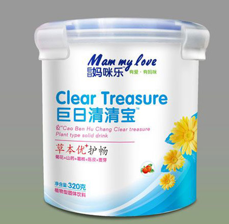 巨日媽咪樂(lè)護(hù)暢型清清寶固體飲料