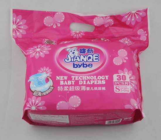 健奇特柔超級薄嬰兒紙尿褲S碼30片