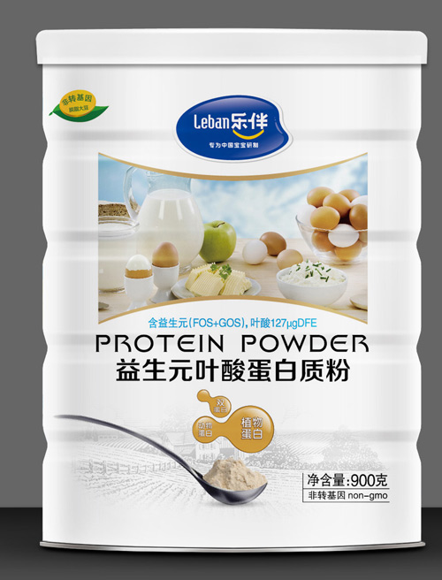 樂伴益生元葉酸蛋白質粉900克