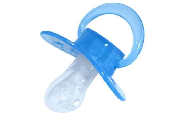 禾皋長頭安撫奶嘴藍色