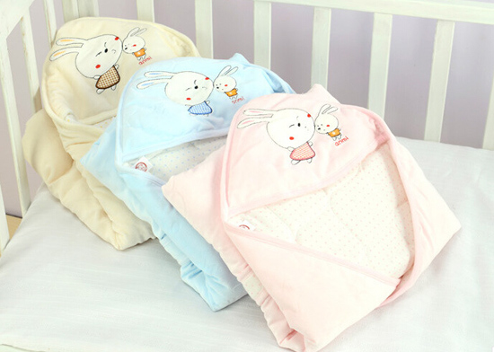 安米小熊睡袋+抱毯+枕頭三件套A2639