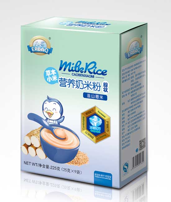 兒葆淮山薏米草本小米營(yíng)養(yǎng)奶米粉盒裝