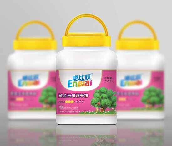 嗯比哎蛋白質DHA+鐵配方黃金玉米營養(yǎng)粉