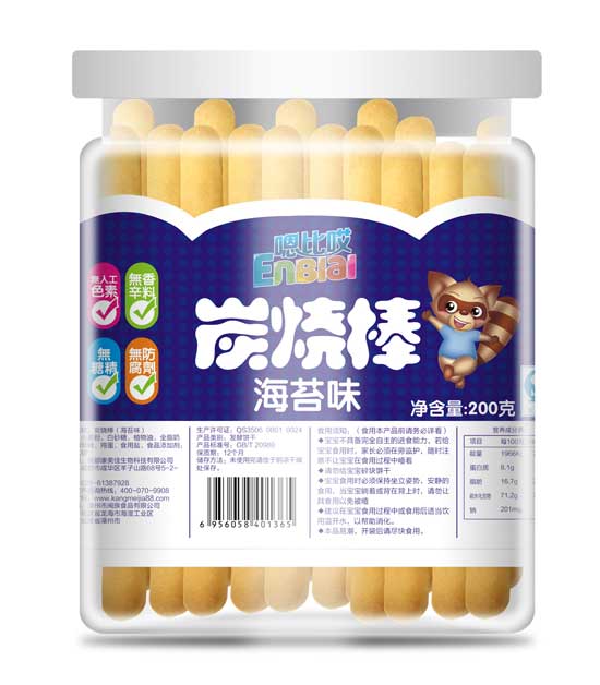 嗯比哎海苔味炭燒棒