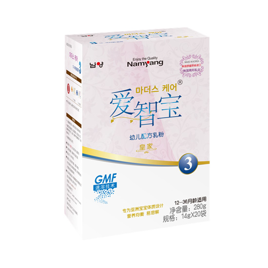 愛(ài)智寶皇家youe配方乳粉3段280g