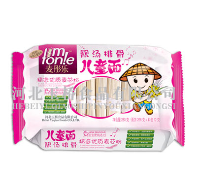 麥彤樂(lè)280克靚湯排骨兒童掛面(含料包)