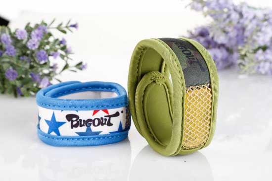 風(fēng)語魔術(shù)腕帶藍色綠色防蚊圈