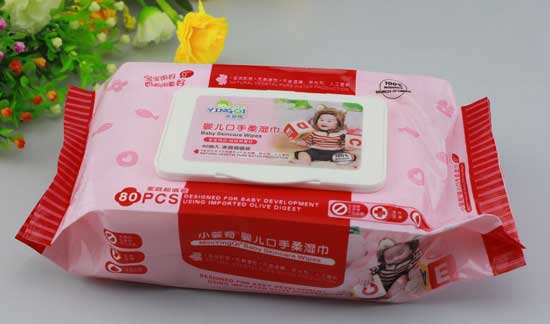 小嬰奇yinge柔濕巾(紅包裝帶蓋)