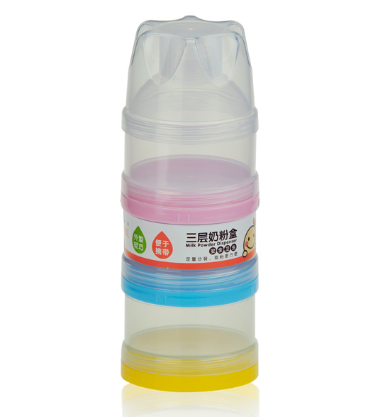 果兒三層奶粉盒