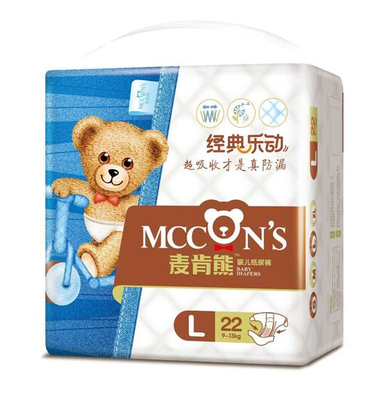 麥肯熊紙尿褲L22片