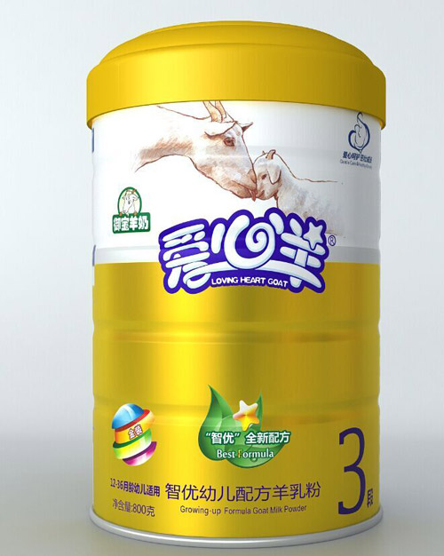 愛心羊智優(yōu)youe配方羊乳粉3段800g