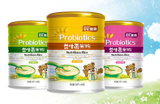 GV寶貝益生菌米粉組合