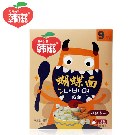 韓滋蝴蝶面胡蘿卜味