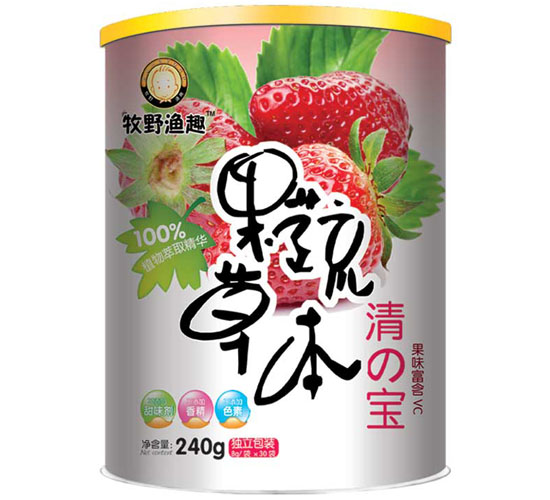 牧野漁趣果蔬草本草莓清清寶聽(tīng)裝