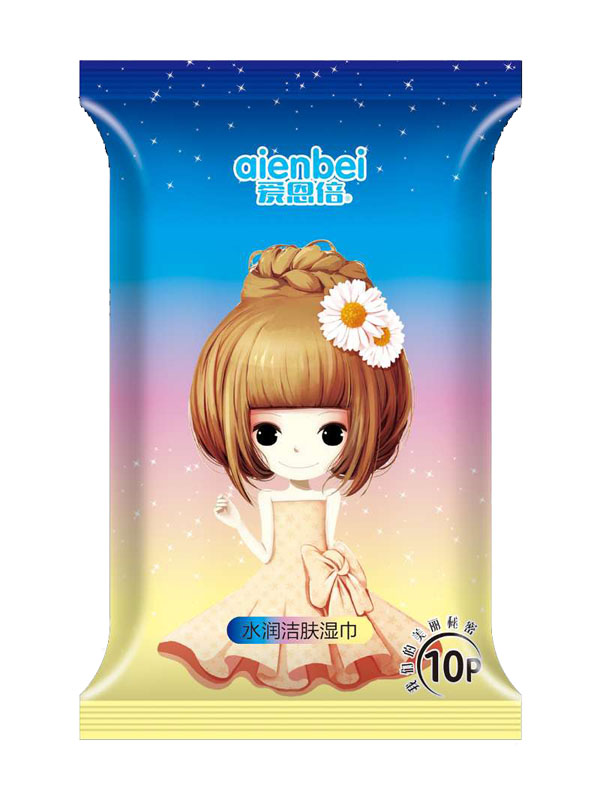 愛(ài)恩倍水潤(rùn)潔膚濕巾