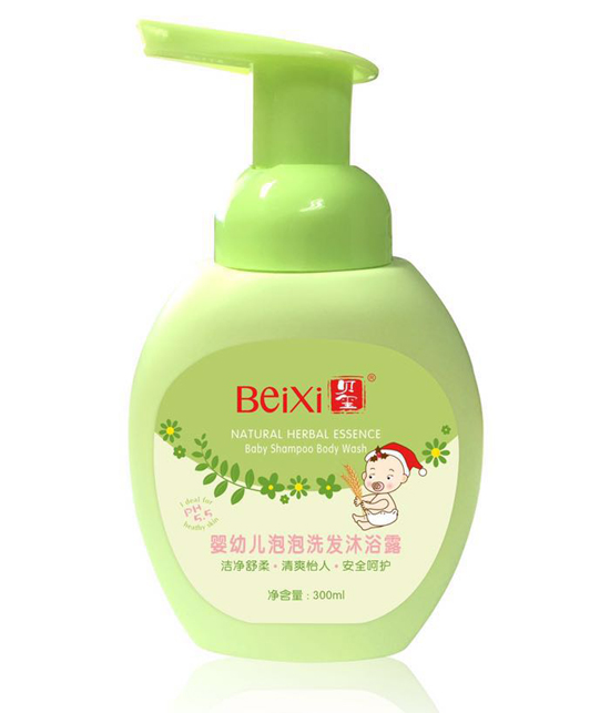 貝璽yingye泡泡洗發(fā)沐浴露