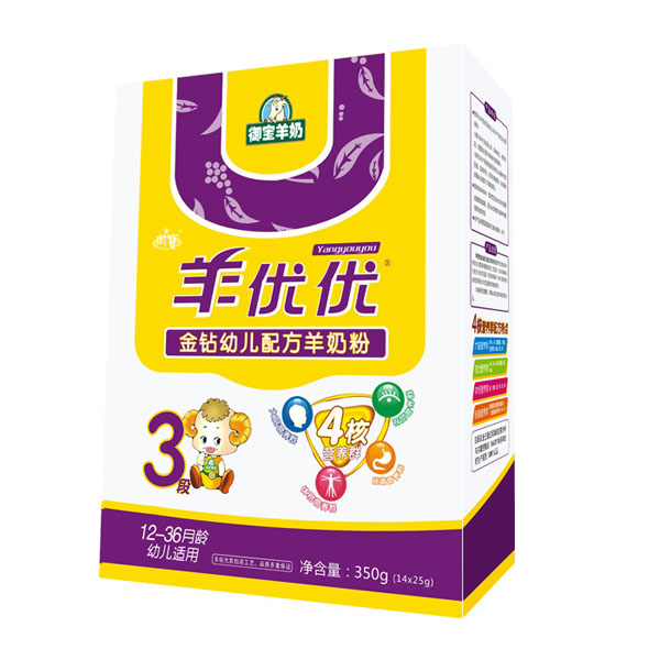 羊優(yōu)優(yōu)金鉆youe配方羊奶粉3段盒裝