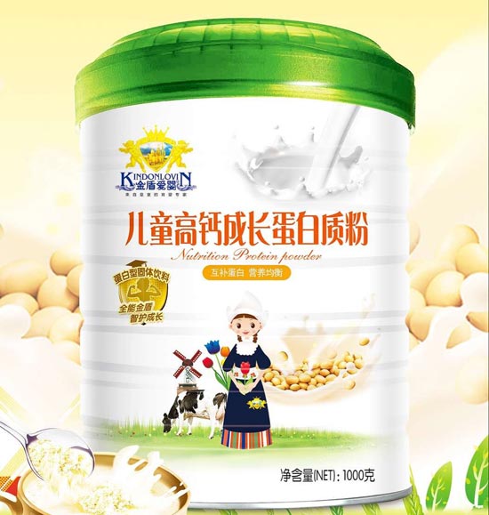 金盾愛(ài)嬰兒童高鈣成長(zhǎng)蛋白質(zhì)粉
