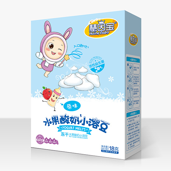 慧因?qū)?水果酸奶小溶豆-原味