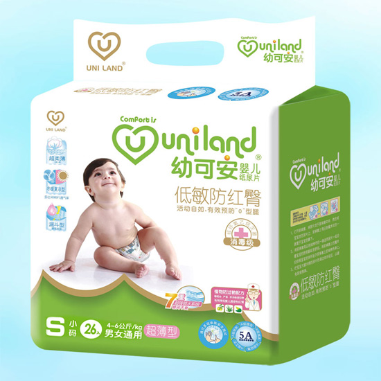 幼可安超薄yinge紙尿片S碼26入