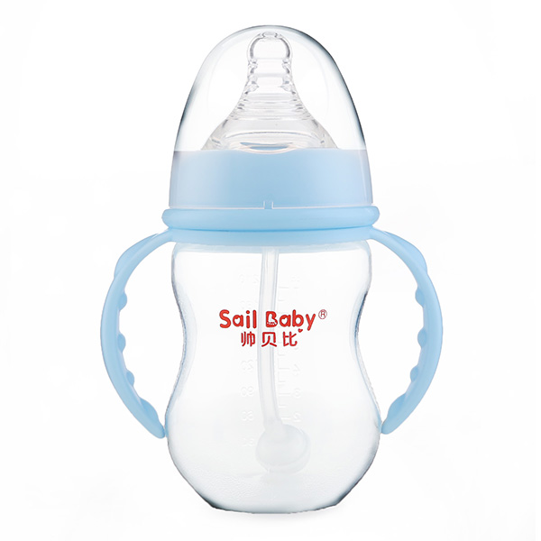 帥貝比超炫PP奶瓶小藍
