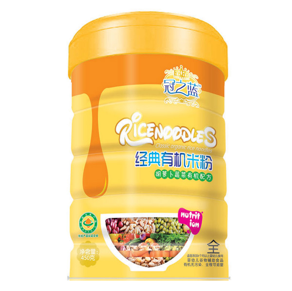 冠之藍(lán)胡蘿卜蔬菜經(jīng)典有機(jī)米粉