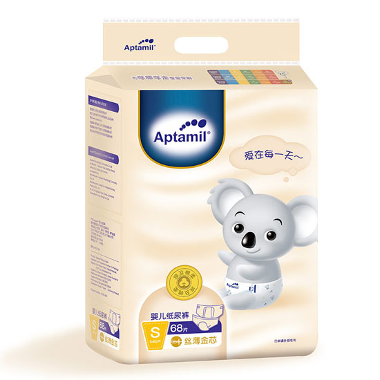 愛他美絲薄金芯紙尿褲S碼68片