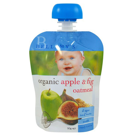 貝拉米有機燕麥無花果蘋果泥