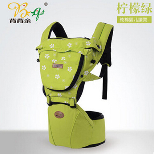 背背親多功能寶寶坐凳檸檬綠