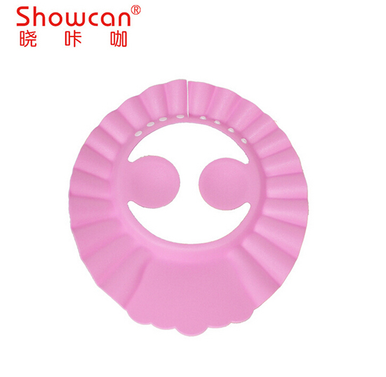 yinge高彈可調(diào)節(jié)EVA洗澡帽紅