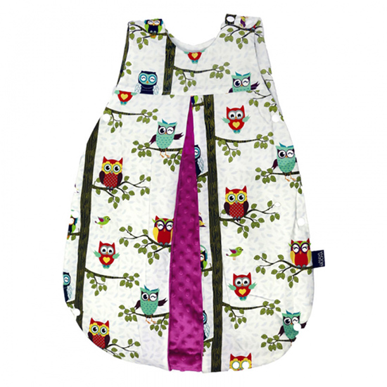 拉米洛樹(shù)屋貓頭鷹豆豆防踢背心沁甜莓果紅