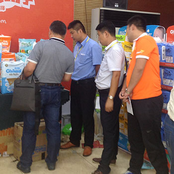 火爆網(wǎng)大講堂29屆訂貨會現(xiàn)場