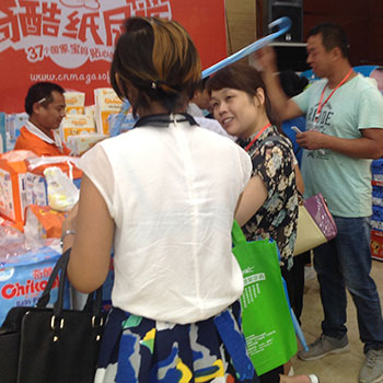 火爆網(wǎng)大講堂29屆訂貨會現(xiàn)場