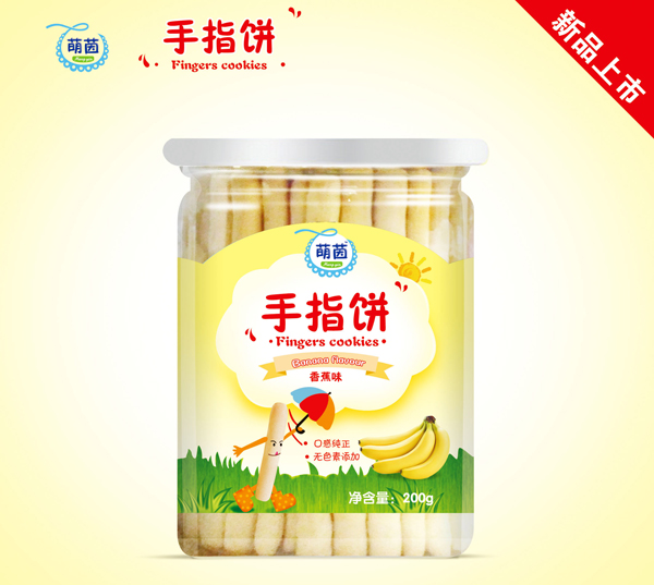 萌茵手指餅干香蕉味