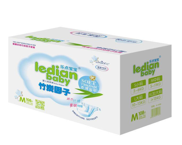 樂點寶寶竹炭因子yinge紙尿褲