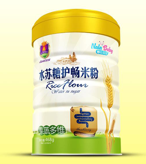 娜拉貝貝水蘇糖護(hù)暢米乳果蔬多維468g