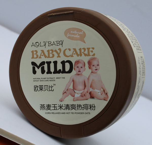 歐萊貝比燕麥玉米清爽熱痱粉