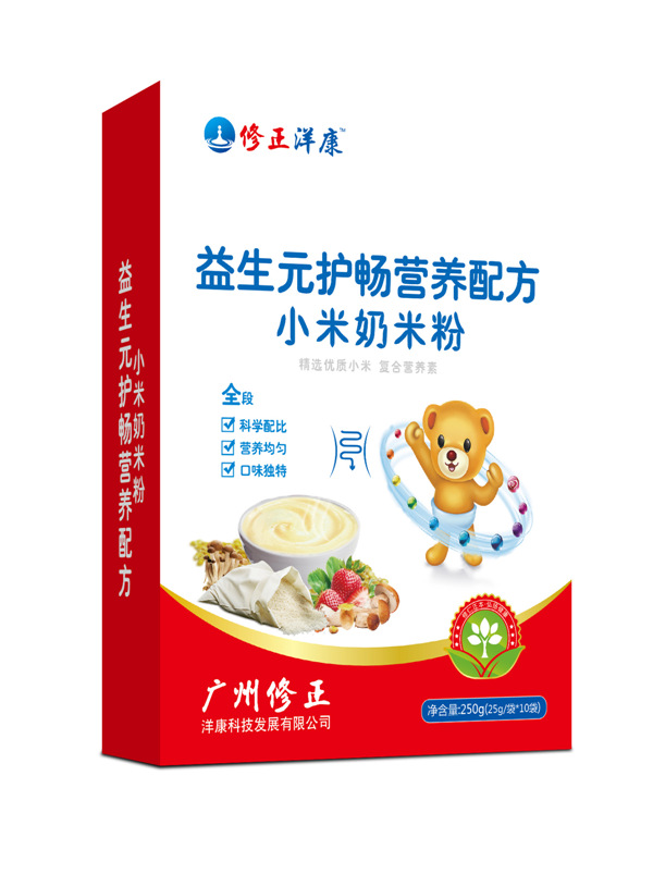 修正洋康益生元護暢營養(yǎng)配方小米奶米粉