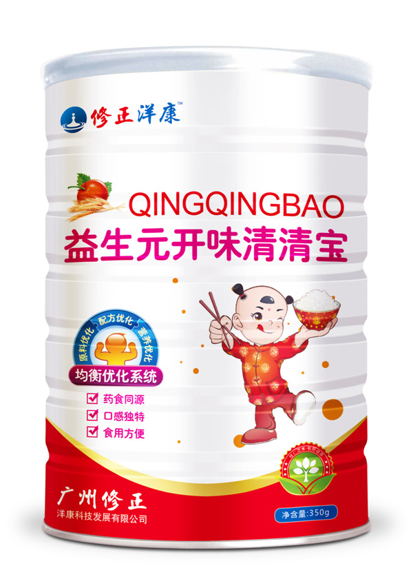 修正洋康益生元開味清清寶-罐裝