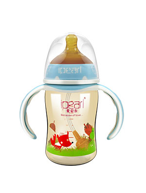 愛貝爾納米銀彩印全自動(dòng)奶瓶180ML